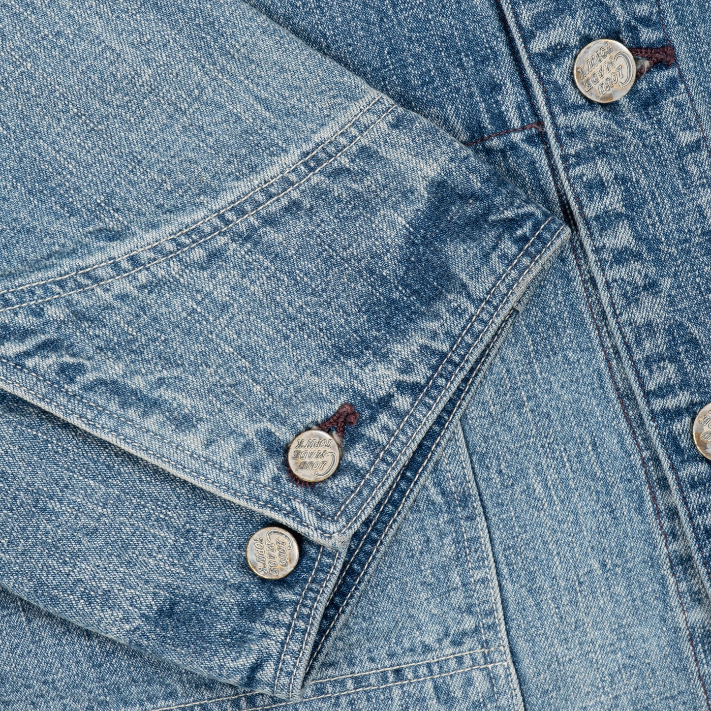 RC CM3023IDVW Denim Engineer Coat Vintage Washed