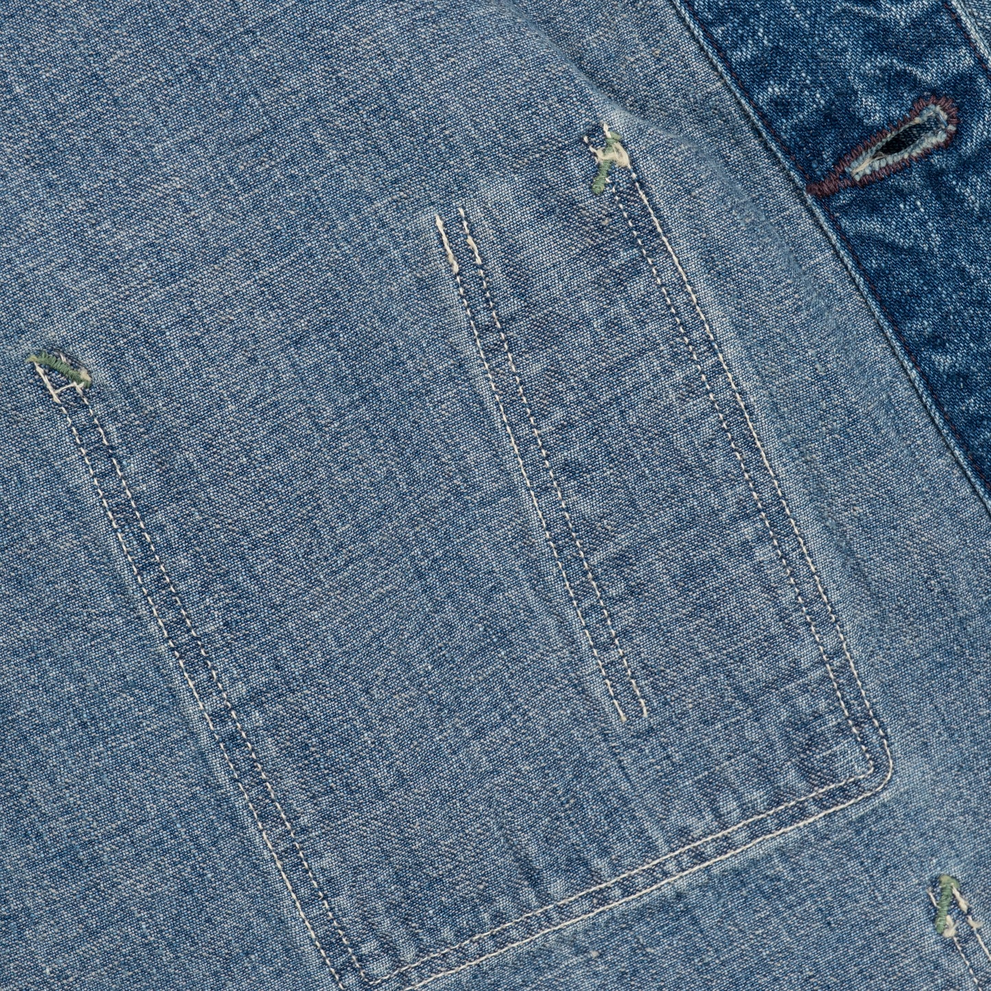 RC CM3023IDVW Denim Engineer Coat Vintage Washed