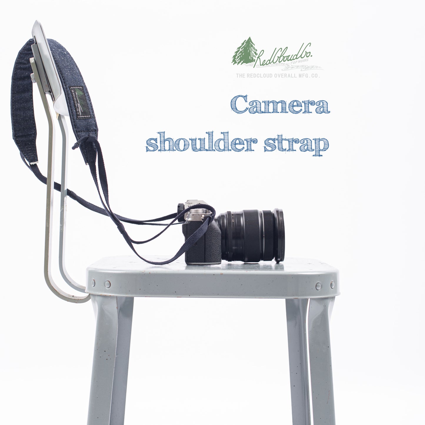 RC Workroom Camera Strap Denim Indigo