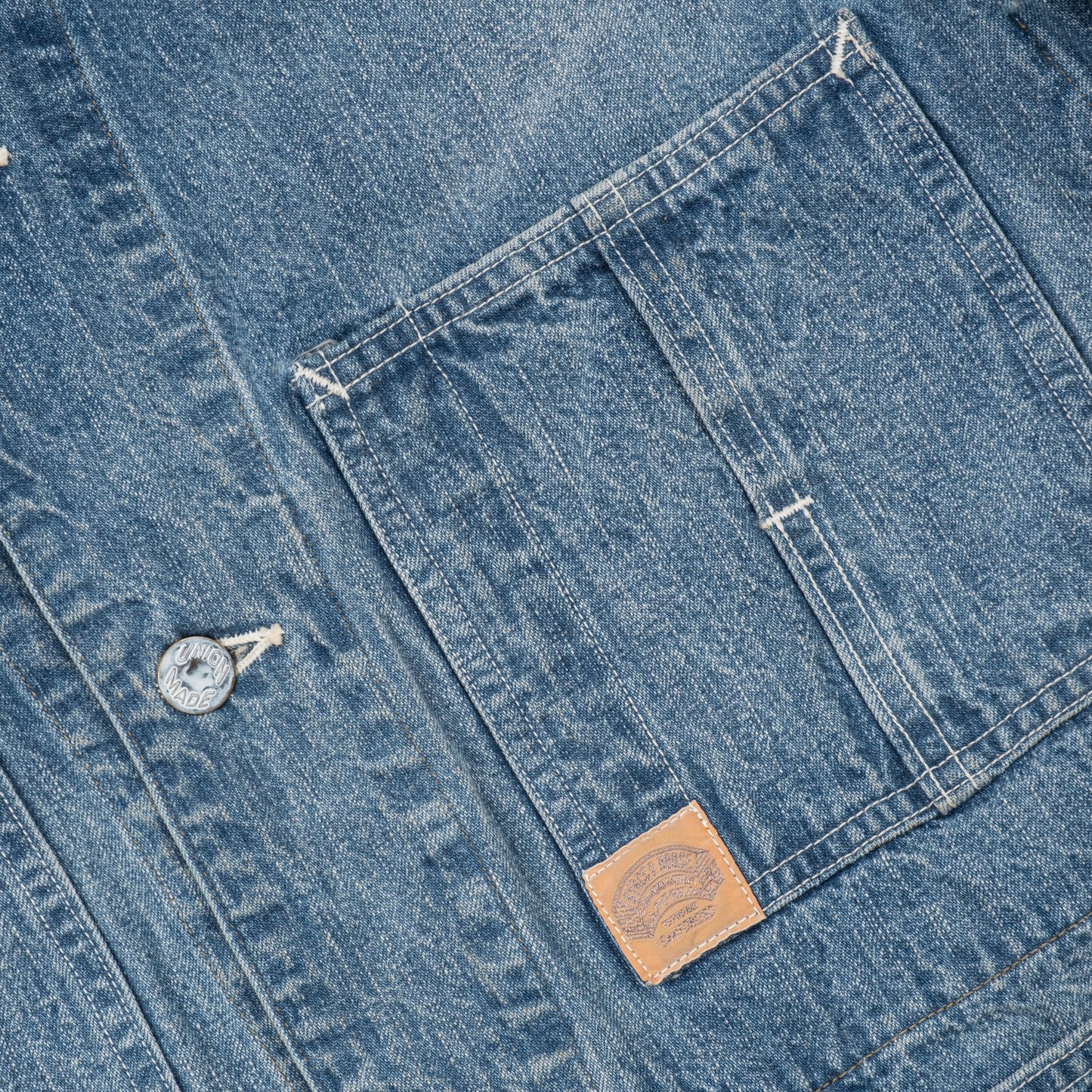 RC RH2700IDVW Denim Work Coat Vintage Washed