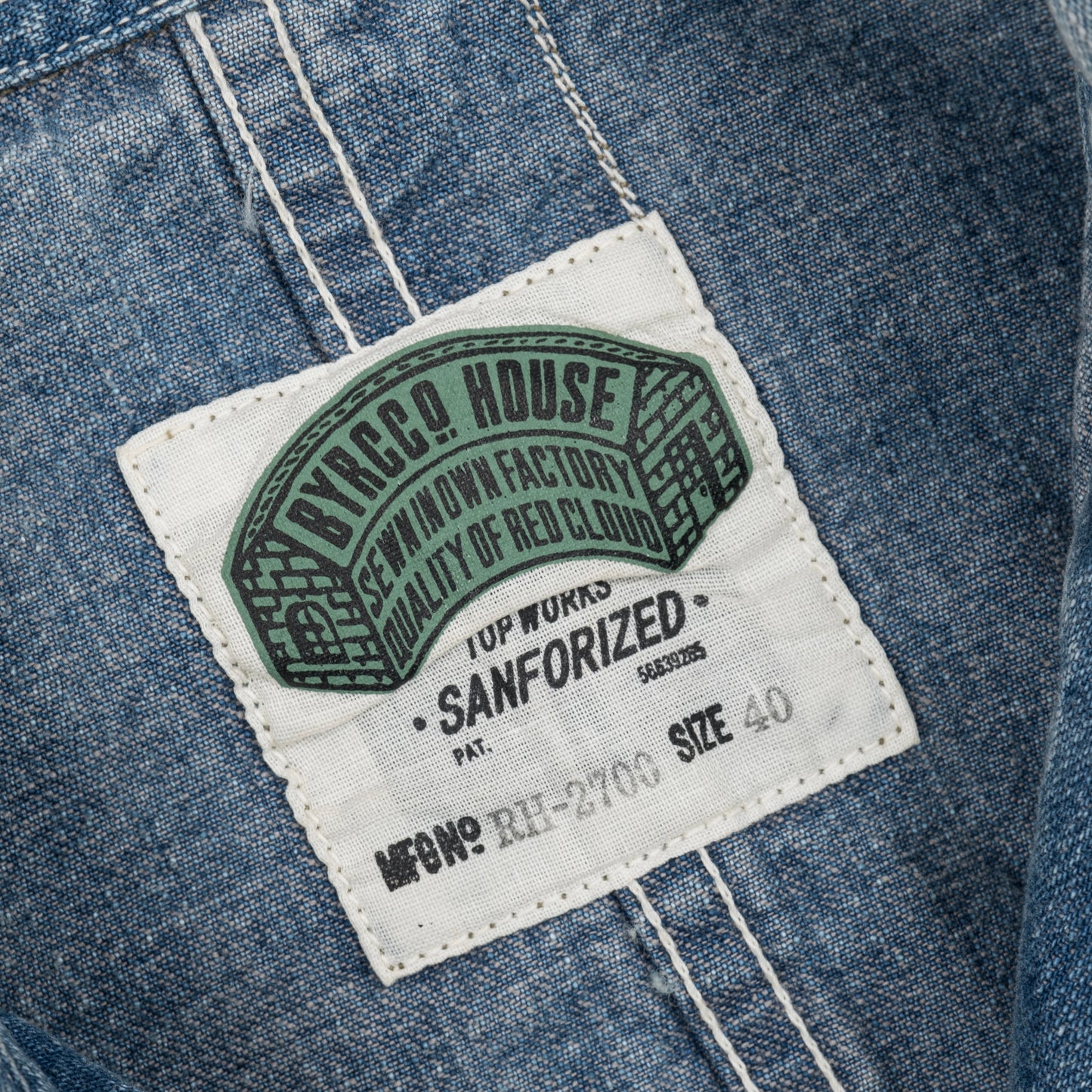 RC RH2700IDVW Denim Work Coat Vintage Washed