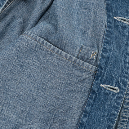 RC RH2700IDVW Denim Work Coat Vintage Washed
